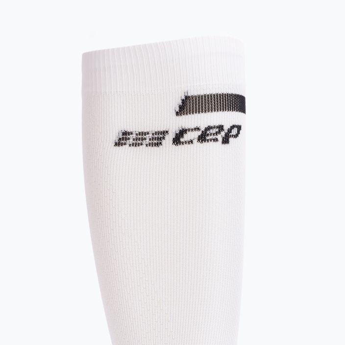 Moteriškos kompresinės bėgimo kojinės CEP Tall 4.0 white 3
