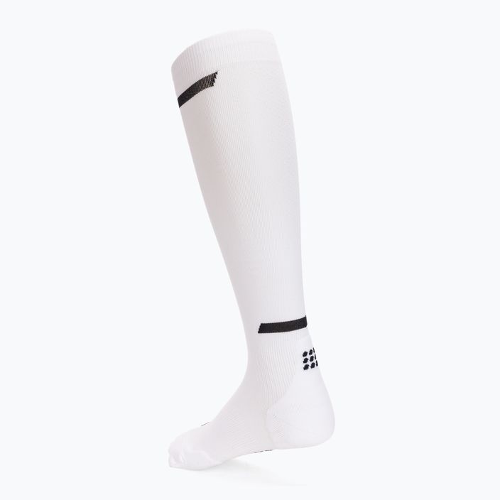 Vyriškos kompresinės bėgimo kojinės CEP Tall 4.0 white 4