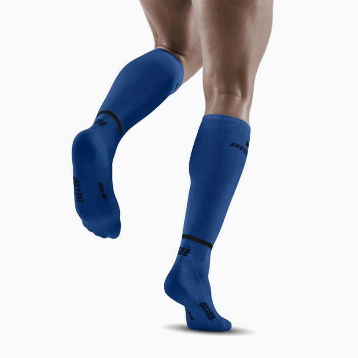 Vyriškos kompresinės bėgimo kojinės CEP Tall 4.0 blue 6