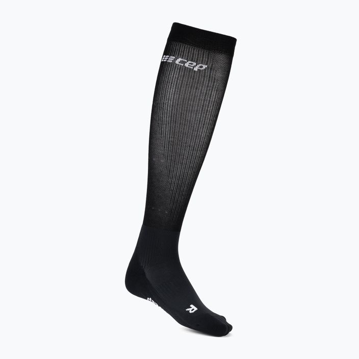 Vyriškos kompresinės kojinės CEP Infrared Recovery black/black 4