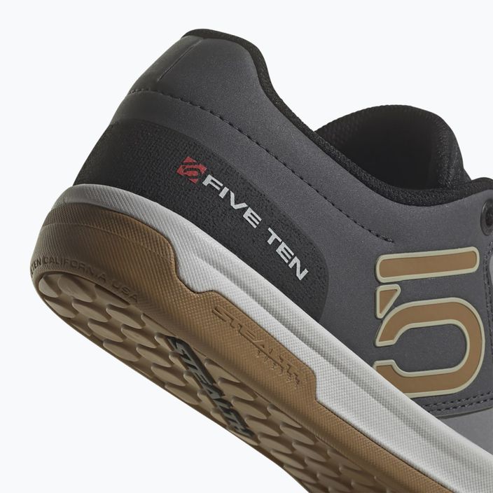 Vyriški platforminiai dviračių batai adidas FIVE TEN Freerider Pro grey three/bronze strata/core black 9