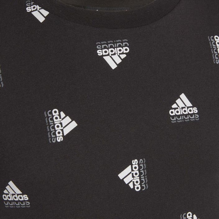 Vaikiški marškinėliai adidas Brand Love black/white 3