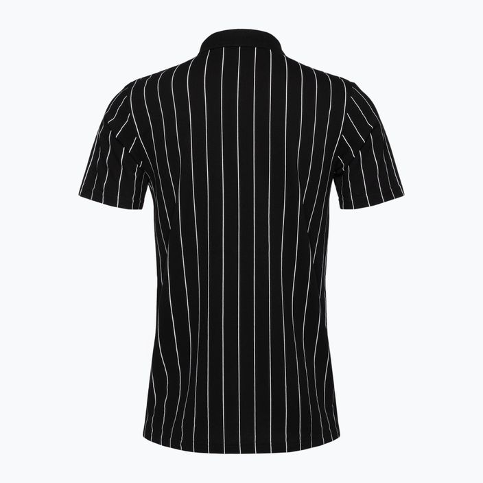 Vyriški polo marškinėliai FILA Luckenwalde black/bright white striped 6