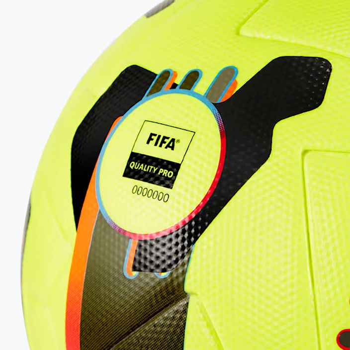 Futbolo kamuolys PUMA Orbita 2 TB FIFA Quality Pro lemon tonic/multicolor dydis 5 2