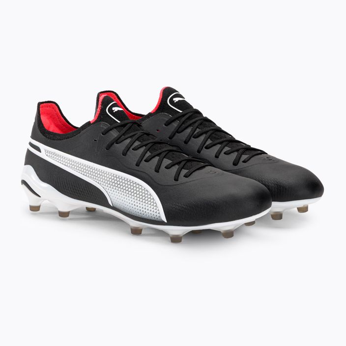 Vyriški futbolo bateliai PUMA King Ultimate FG/AG puma black/puma white 4