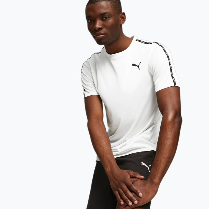 Vyriški treniruočių marškinėliai PUMA Essentials Taped puma white 5