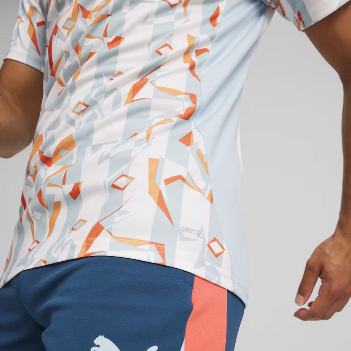 Vyriški futbolo marškinėliai PUMA Neymar JR Creativity Jersey puma white/hot heat 6