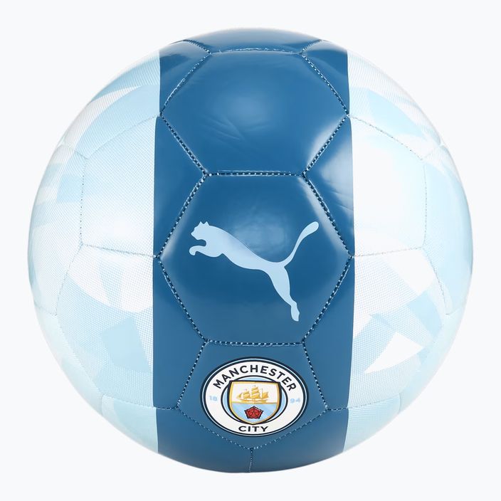Futbolo kamuolys PUMA Manchester City FtblCore silver sky/lake blue dydis 5 2