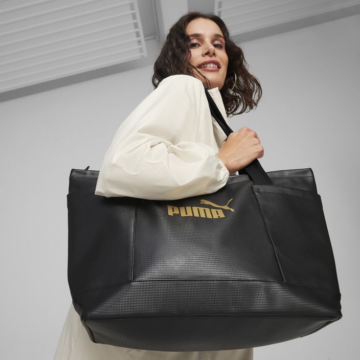 Moteriškas krepšys PUMA Core Up Large Shopper 18,5 l puma black 4