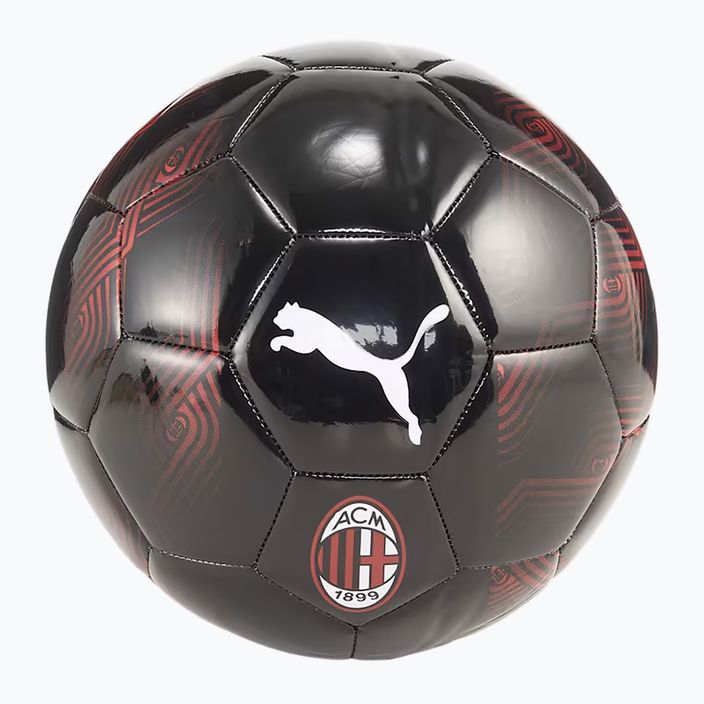 Futbolo kamuolys PUMA AC Milan FtblCore puma black/for all time red dydis 5 2