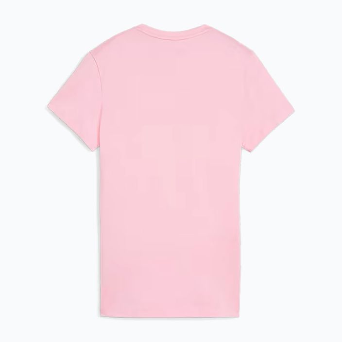 Moteriški marškinėliai PUMA ESS Logo Tee pink lilac 2