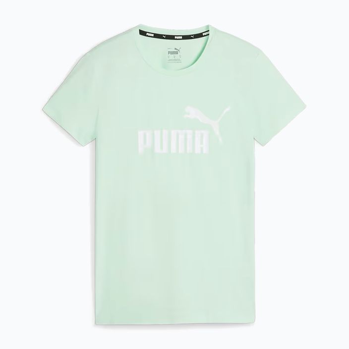 Moteriški marškinėliai PUMA ESS Logo Tee fresh mint