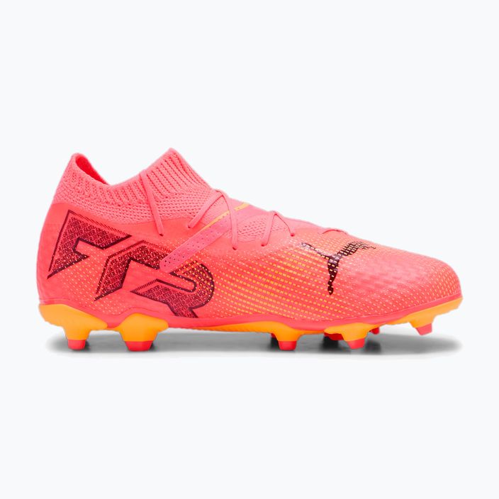 Vaikiški futbolo batai PUMA Future 7 Pro FG/AG Jr sunset glow/puma black/sun stream 9