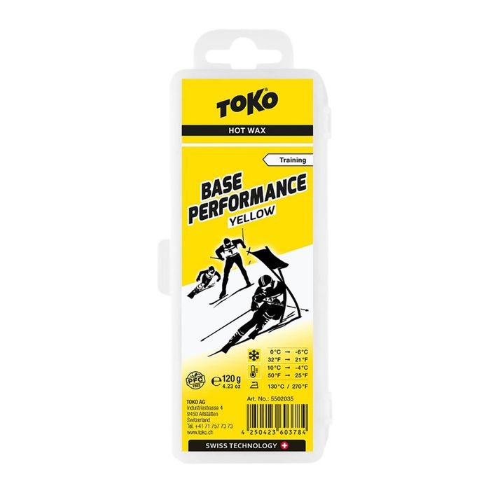 TOKO Base Performance Yellow 120g slidinėjimo tepalas 5502035 2