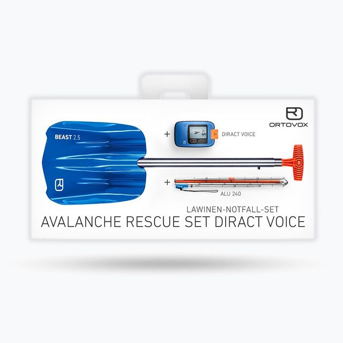 ORTOVOX lavinų gelbėjimo rinkinys Diract Voice (Europa) mėlynas 2975400001
