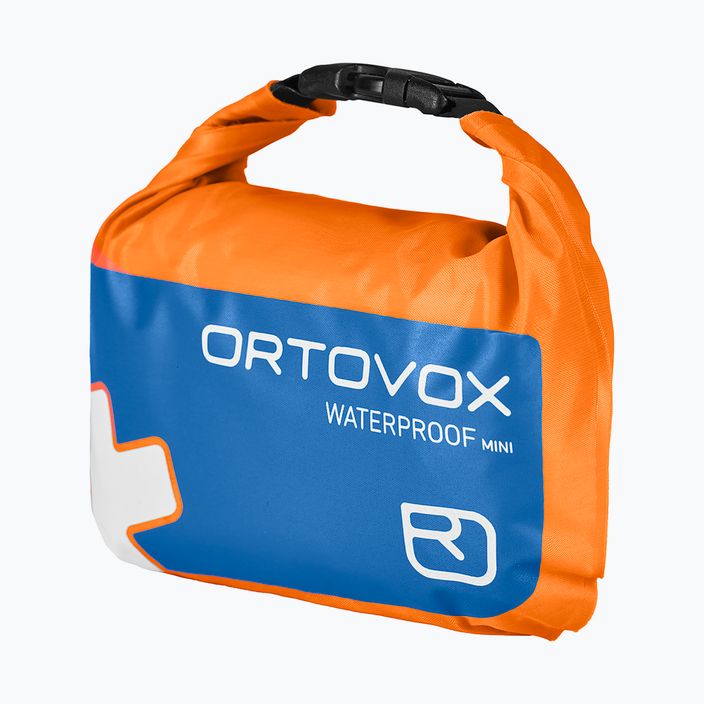 ORTOVOX First Aid Vandeniui atsparus mini kelioninis pirmosios pagalbos rinkinys oranžinis 2340100001