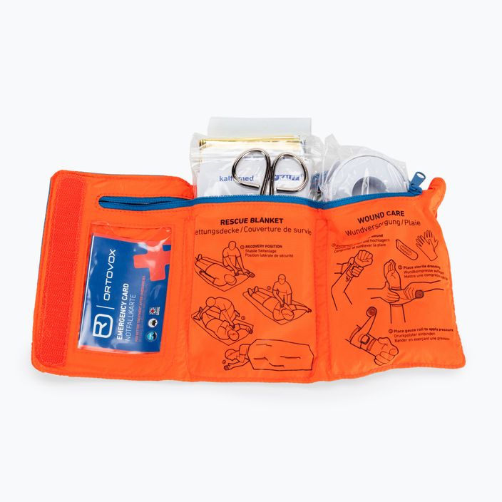 ORTOVOX First Aid Roll Doc Mini kelioninis pirmosios pagalbos rinkinys oranžinis 2330300001 3