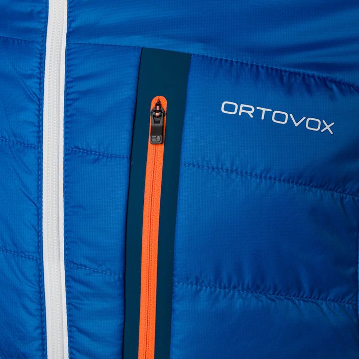Vyriška ORTOVOX Swisswool Piz Boval hibridinė striukė mėlyna dvipusė 6114100041 5