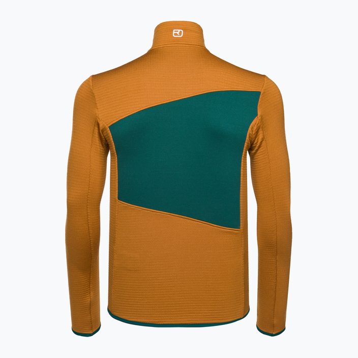 Vyriškas džemperis Ortovox Fleece Grid brown 87212 2