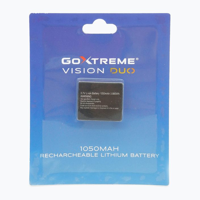 GoXtreme ličio baterija Vision DUO fotoaparatui, juoda 01477 2
