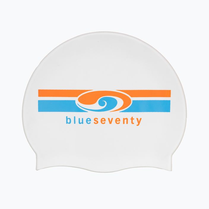 BlueSeventy silikoninė plaukimo kepuraitė balta 2