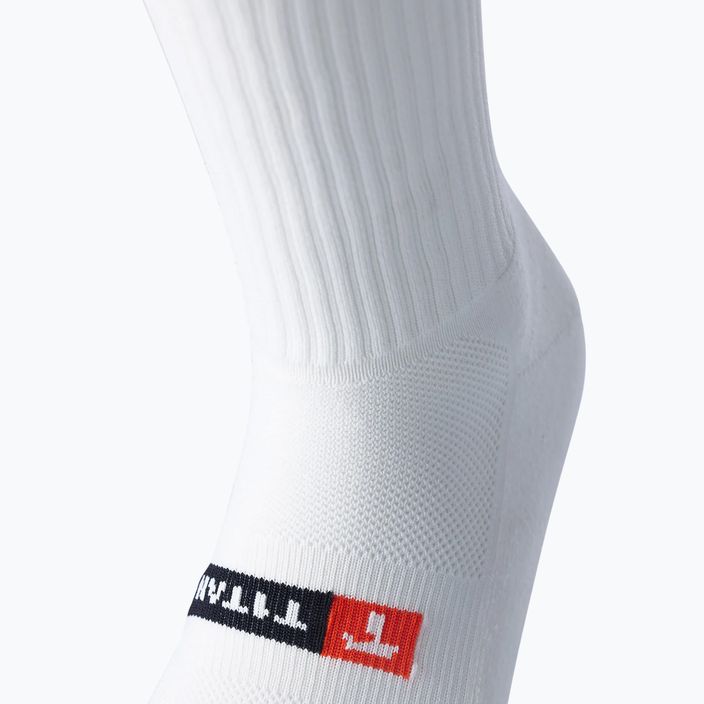 Futbolininko kojinės T1TAN Grip Socks white 5