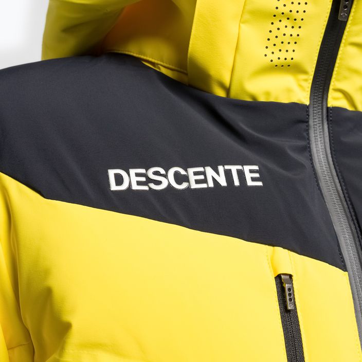 Vyriška slidinėjimo striukė Descente Mateo 10 yellow DWMUGK25 11
