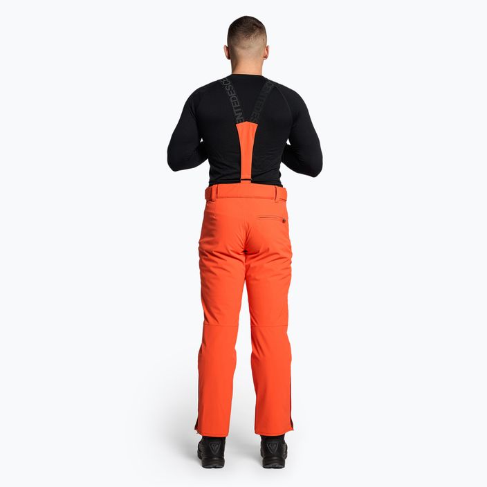 Vyriškos slidinėjimo kelnės Descente Swiss mandarin orange 2