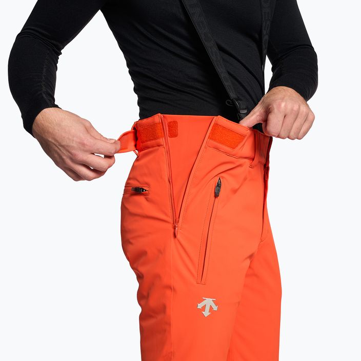 Vyriškos slidinėjimo kelnės Descente Swiss mandarin orange 3