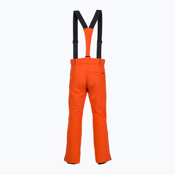 Vyriškos slidinėjimo kelnės Descente Swiss mandarin orange 6