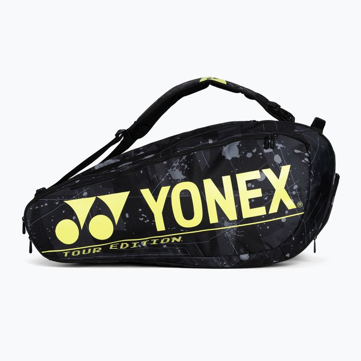 YONEX Pro raketės krepšys badmintonui geltonas 92029 2