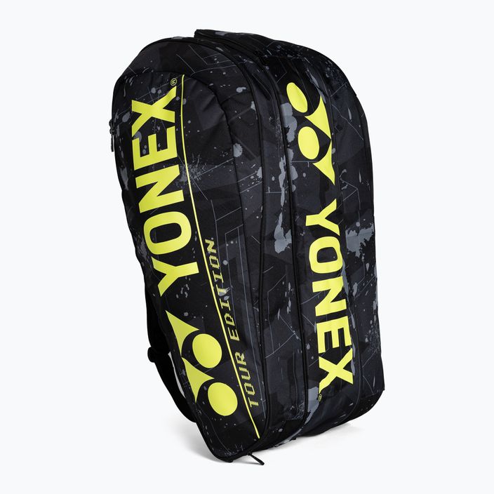 YONEX Pro raketės krepšys badmintonui geltonas 92029 3