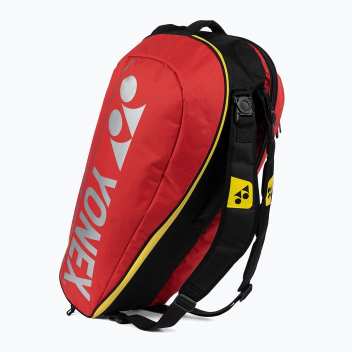 YONEX Pro raketės krepšys badmintonui raudonas 92026