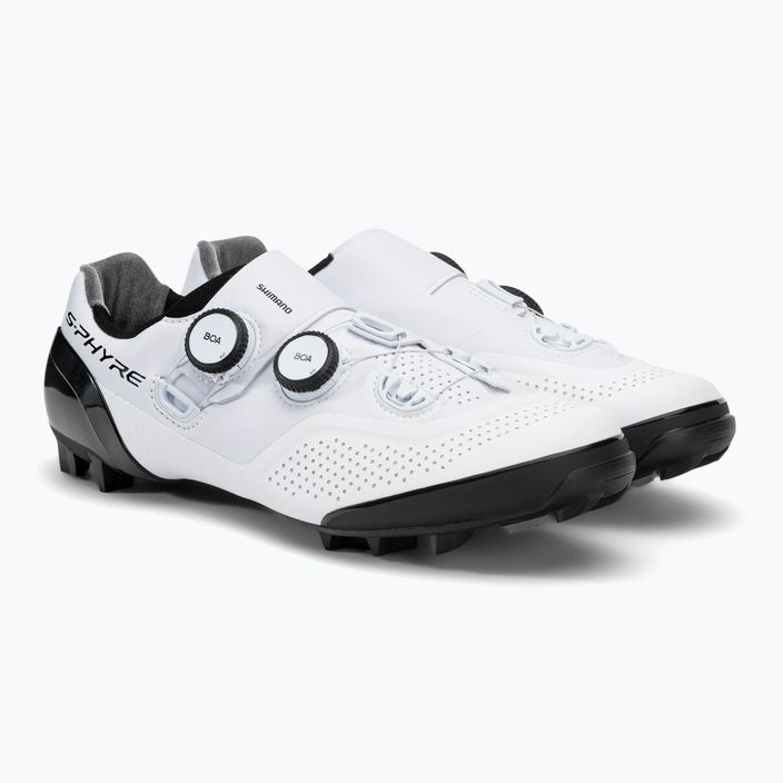 Shimano SH-XC902 vyriški MTB dviračių batai balti ESHXC902MCW01S43000 4