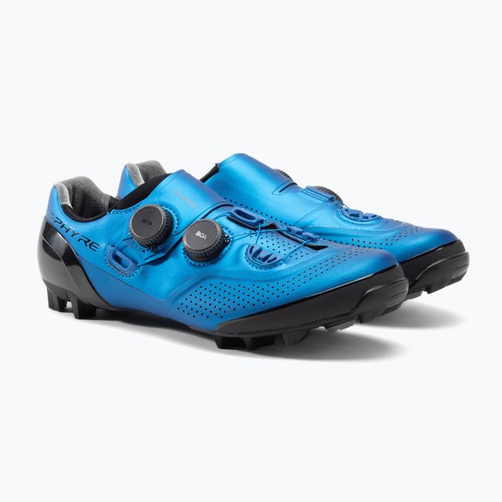 Vyriški MTB dviračių batai Shimano SH-XC902 blue ESHXC902MCB01S43000 5