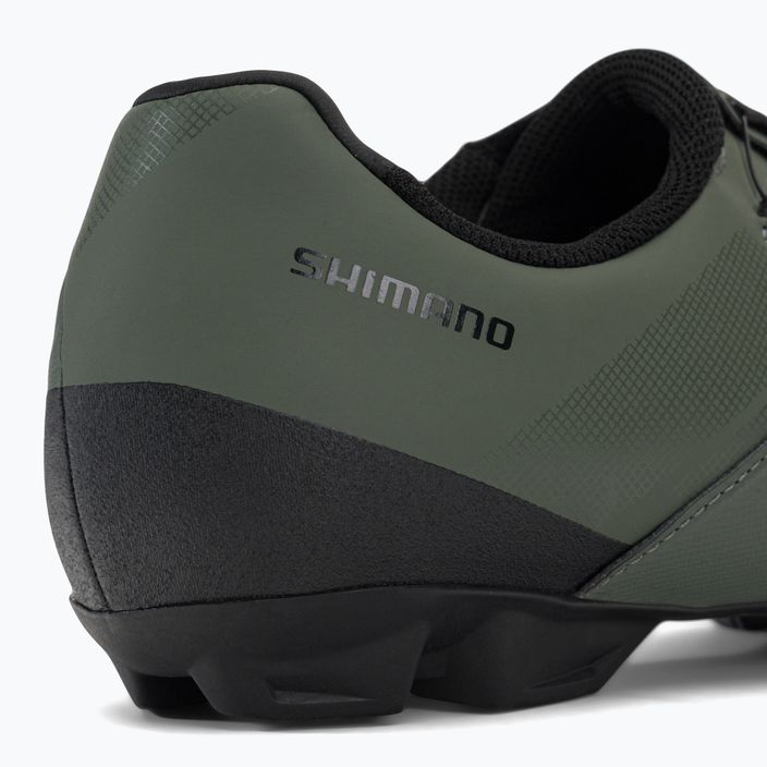 Shimano SH-XC300 vyriški dviračių batai žali ESHXC300MGE07S42000 8