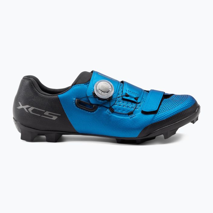 Shimano SH-XC502 vyriški MTB dviračių batai mėlyni ESHXC502MCB01S46000 2