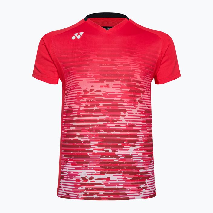 YONEX vyriški teniso marškinėliai su apykakle raudoni CPM105053CR