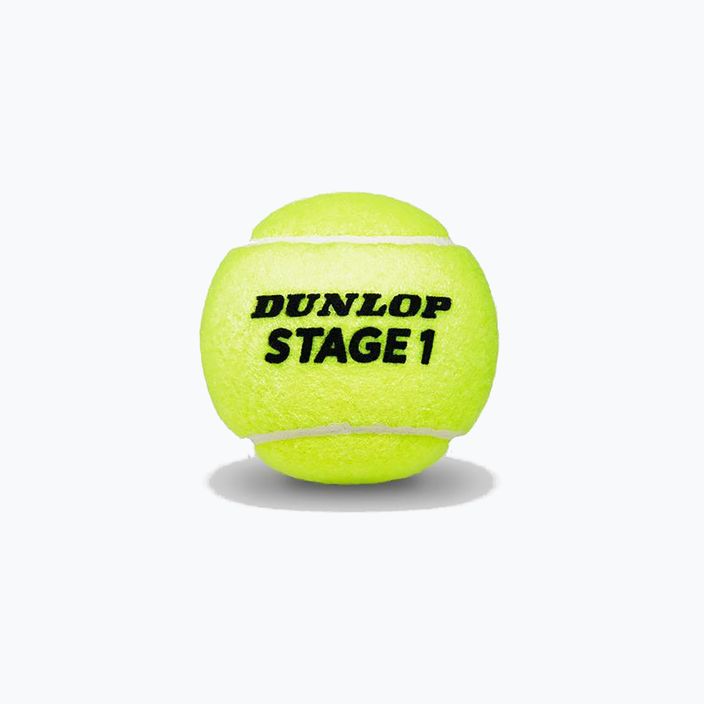 Dunlop Stage 1 vaikų teniso kamuoliukai 60 vnt. žali 601342 2