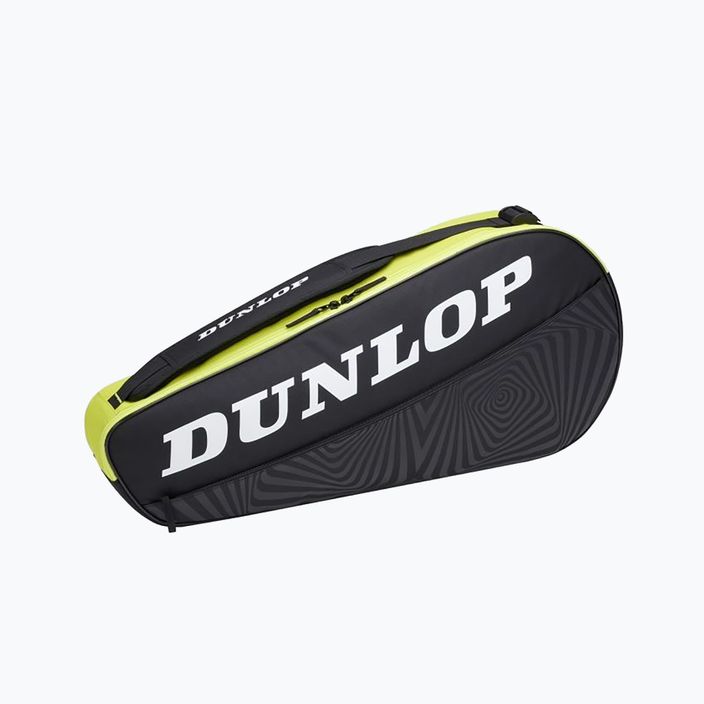 Dunlop D Tac Sx-Club 3Rkt teniso krepšys juodai geltonas 10325363 7