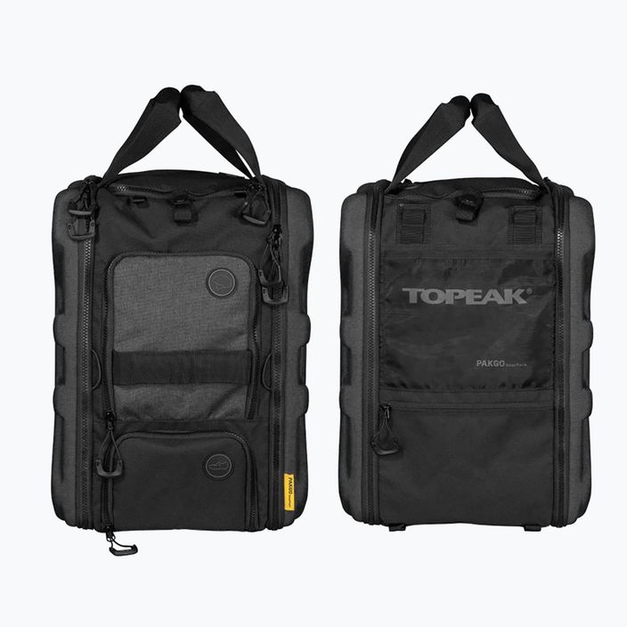 Topeak PakGo GearPack dviračių įrangos krepšys, juodas T-TPG-GP 2