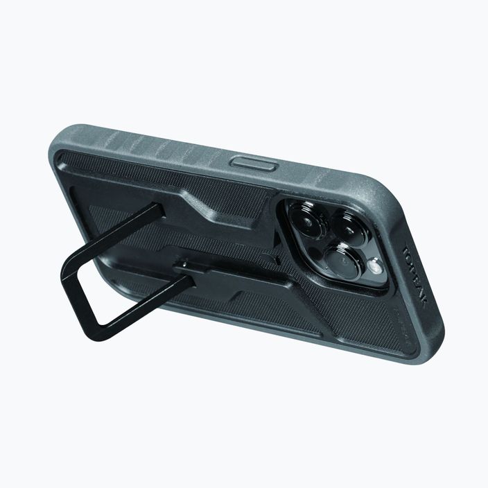 Topeak RideCase iPhone 14 juodas/pilkas T-TT9874BG telefono dėklas 2