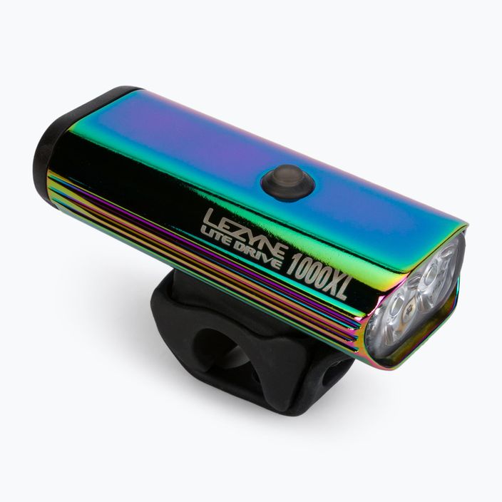 Lezyne LED LITE DRIVE 1000XL USB priekinis ciklo žibintas geltonos spalvos LZN-1-LED-16-V230