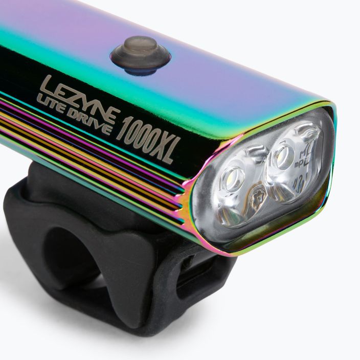 Lezyne LED LITE DRIVE 1000XL USB priekinis ciklo žibintas geltonos spalvos LZN-1-LED-16-V230 3