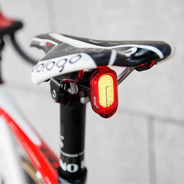 Galinis dviračio žibintas INFINI Olley USB 11