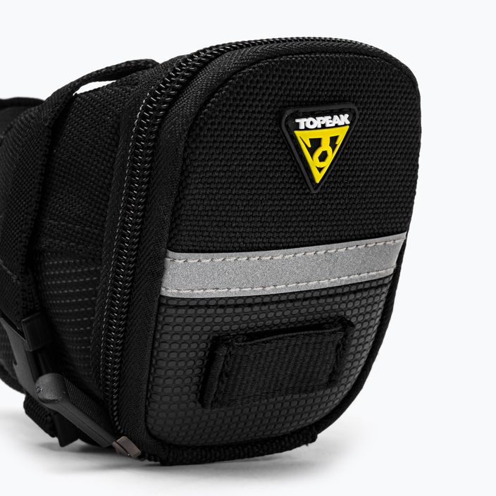 Topeak Aero Wedge Pack dviračių sėdynės krepšys, juodas T-TC2262B 5