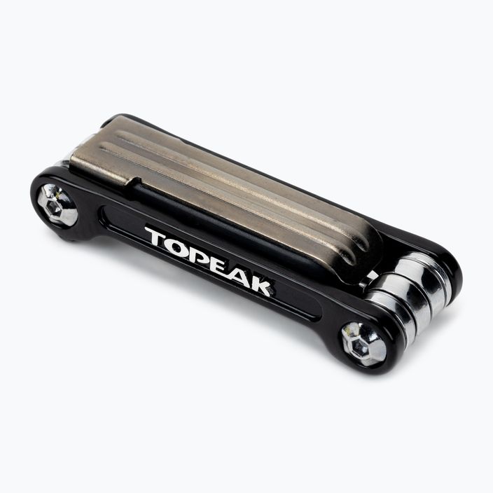 Topeak Mini 9 Pro dviračių raktas juodos spalvos T-TT2551B