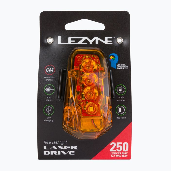 Lezyne Laser Drive Led galinis dviračio žibintas LZN-1-LED-23R-V104