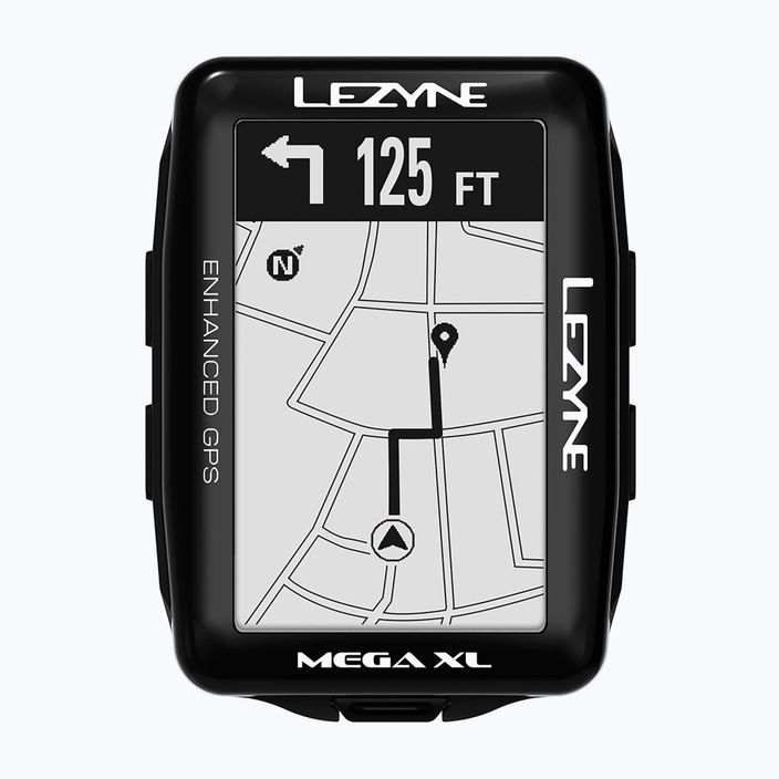 Lezyne MEGA XL GPS dviračių skaitiklis juodos spalvos LZN-1-GPS-MEGAXL-V104 4