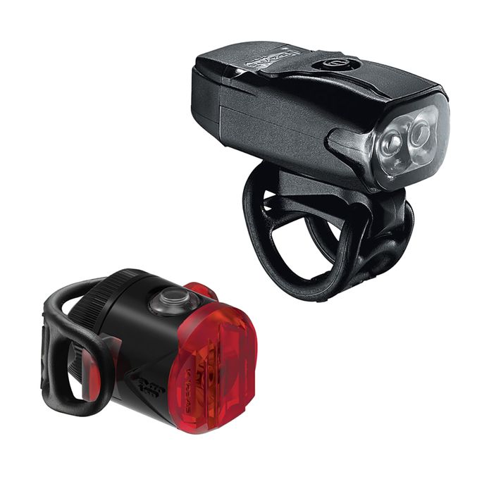 Lezyne dviračių žibintų rinkinys LED KTV DRIVE USB 200, FEMTO DRIVE USB juodas LZN-1-LED-12P-V504 7